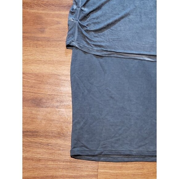 Threads 4 Thought‎ Lagenlook Size M Gray At Leisure Layered Dress - Picture 2 of 5